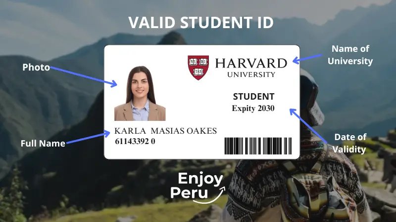 VALID STUDENT ID