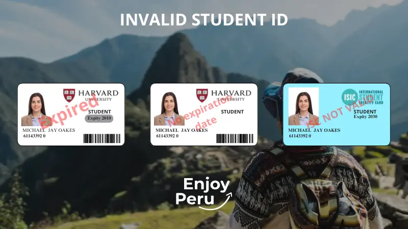 INVALID STUDENT ID