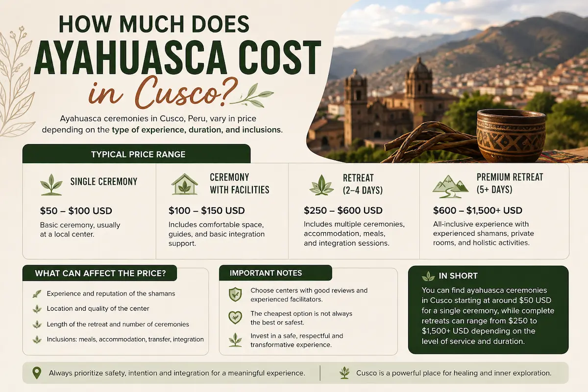 How Much Does an Ayahuasca Retreat Cost in Cusco?