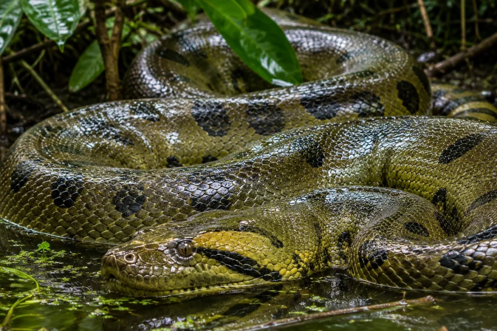 Anaconda verde