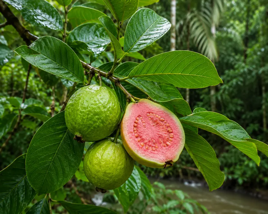 Guayaba Amazónica (Psidium guajava)