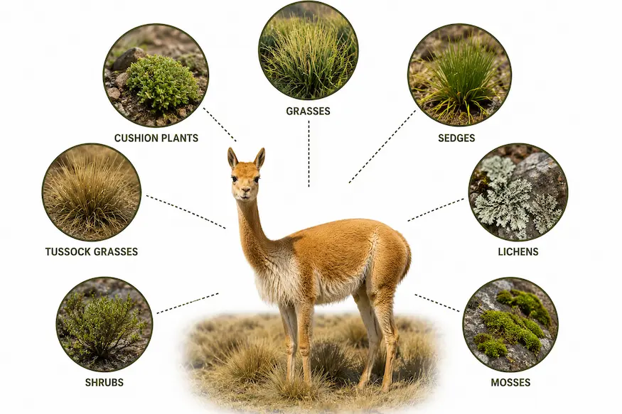 What Do Vicuñas Eat?