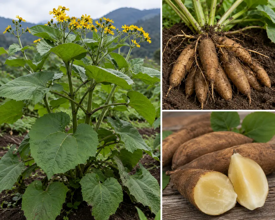 Yacón (Smallanthus sonchifolius)