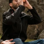 Participant during an ayahuasca ceremony in the Sacred Valley