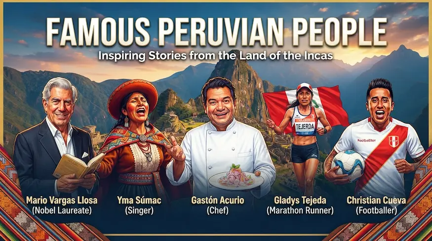 25 Famous Peruvian People Who Changed History and Culture