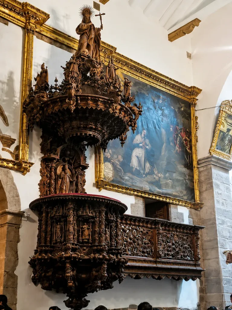El famoso púlpito de San Blas