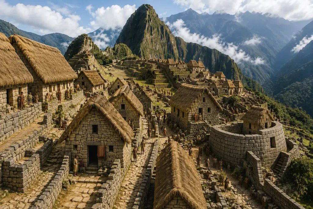 The Urban Area Would Have Been Full of Roofed Buildings