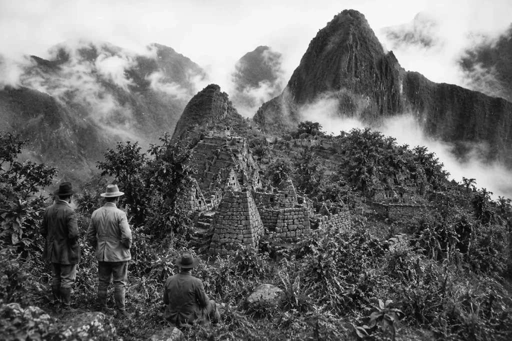 What did Machu Picchu look like when Hiram Bingham arrived in 1911