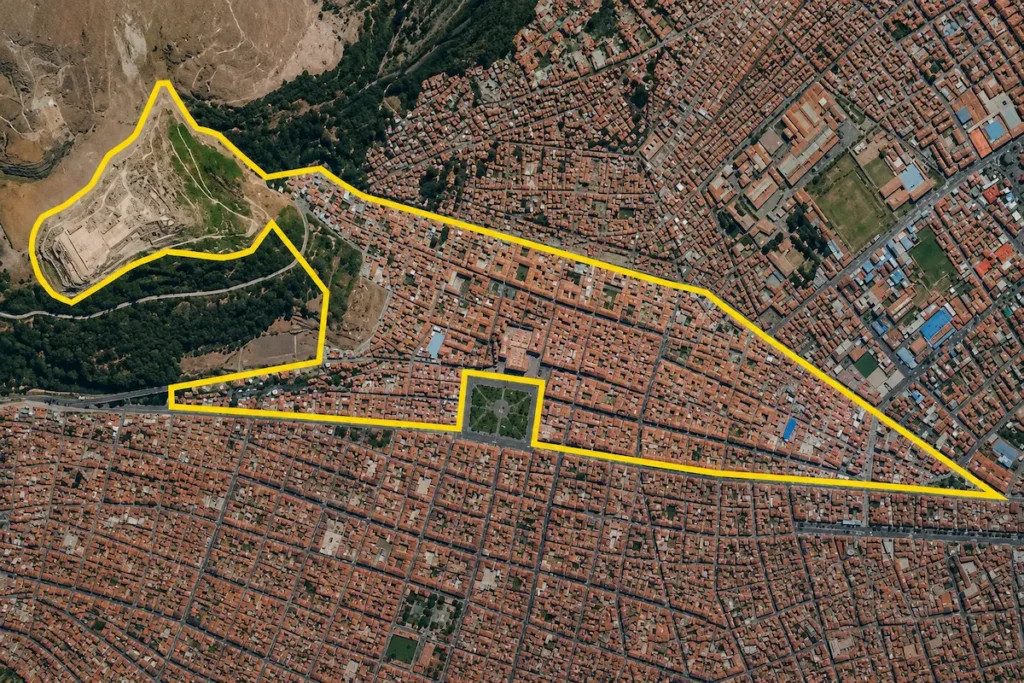 Cusco ciudad forma de puma