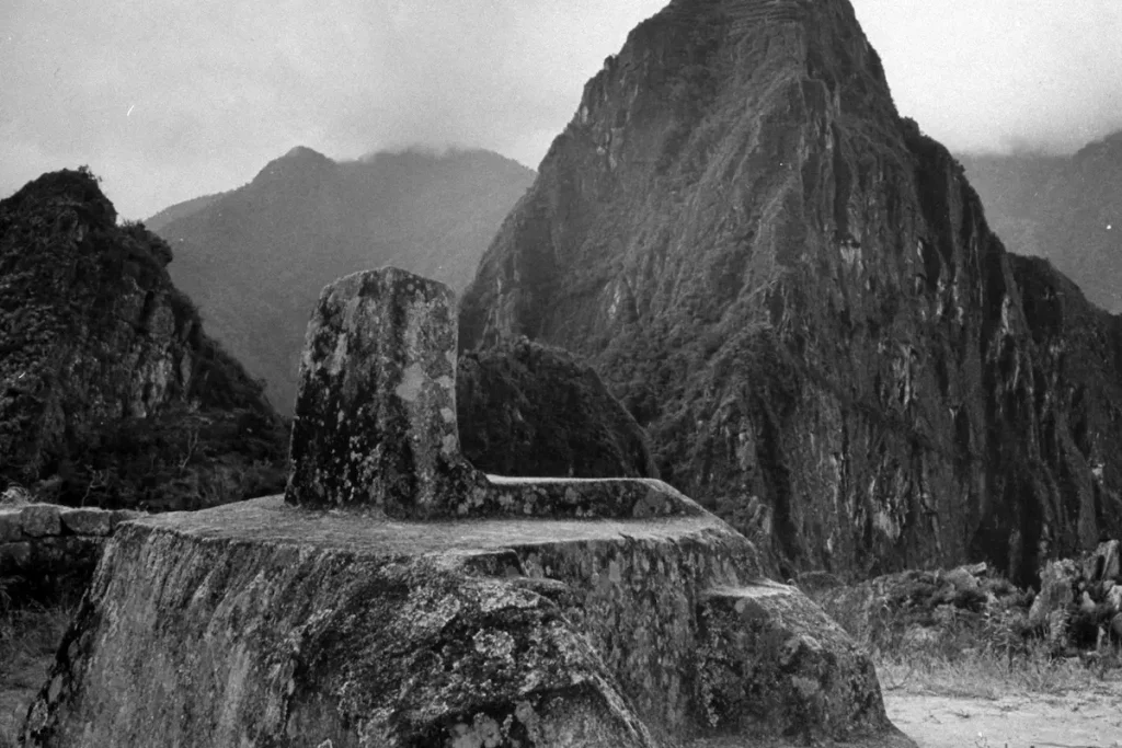 Intihuatana in ancient times